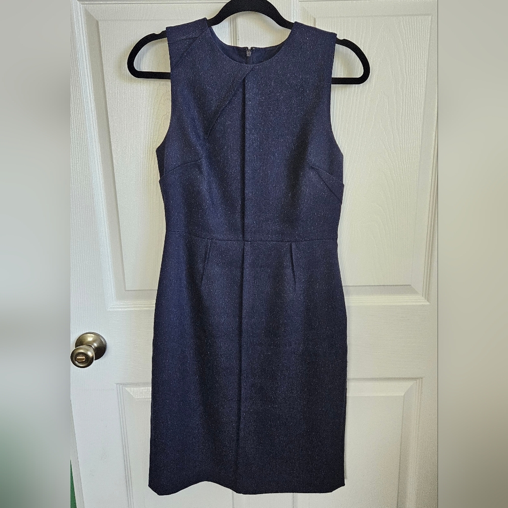 Banana Republic Blue Sheath Dress
